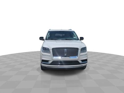2021 Lincoln Navigator — rear three-quarter view