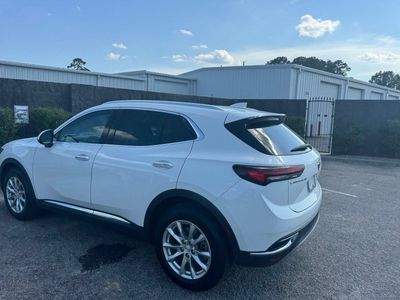 2021 Buick Envision — rear three-quarter view
