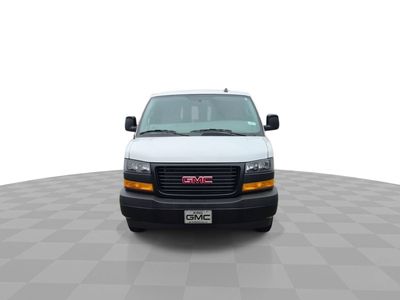 2026 GMC Savana Cargo — rear three-quarter view