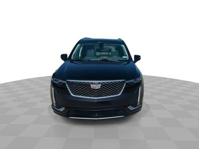 2021 Cadillac XT6 — rear three-quarter view