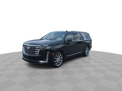 2023 Cadillac Escalade ESV — interior view
