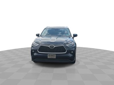 2023 Toyota Highlander — rear three-quarter view