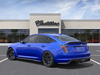2026 Cadillac CT5-V — rear three-quarter view