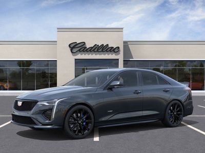 2026 Cadillac CT4-V — side profile view