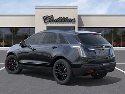 2026 Cadillac XT5 — rear three-quarter view