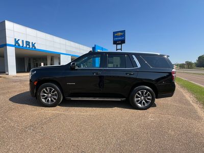 2021 Chevrolet Tahoe — rear three-quarter view
