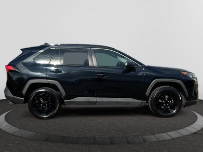 2021 Toyota RAV4 — rear three-quarter view