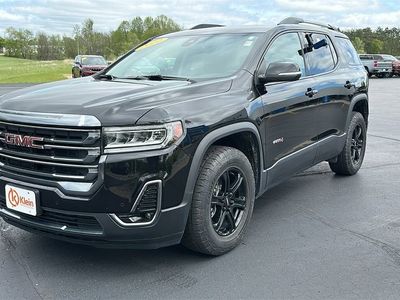 2022 GMC Acadia — rear three-quarter view