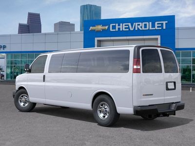 2026 Chevrolet Express Passenger — rear three-quarter view