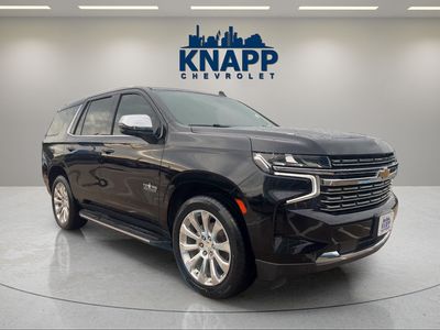 2021 Chevrolet Tahoe — rear three-quarter view