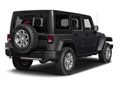 2016 Jeep Wrangler — rear three-quarter view