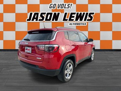2024 Jeep Compass — rear three-quarter view
