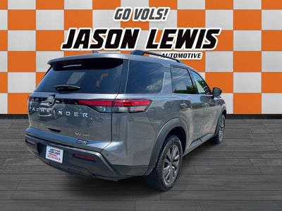 2024 Nissan Pathfinder — rear three-quarter view