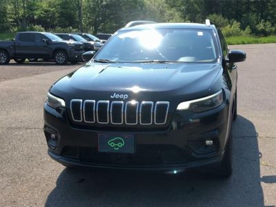 2021 Jeep Cherokee — rear three-quarter view