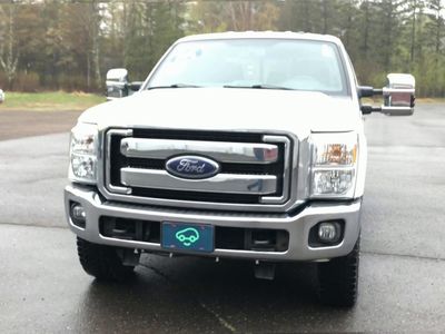 2015 Ford F-250 — rear three-quarter view