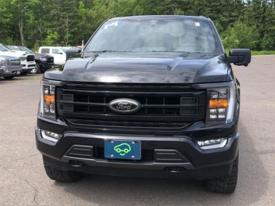 2022 Ford F-150 — rear three-quarter view