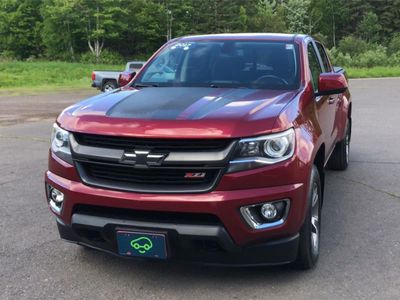 2017 Chevrolet Colorado — rear three-quarter view