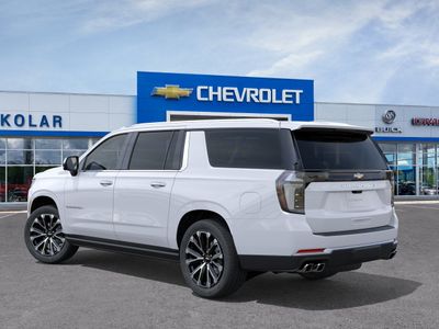 2026 Chevrolet Suburban — rear three-quarter view