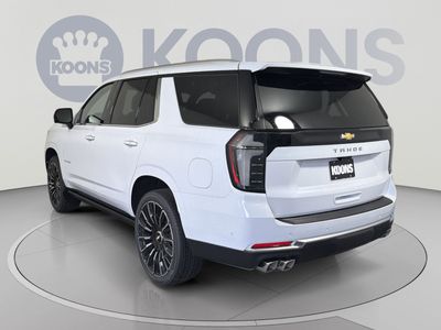 2026 Chevrolet Tahoe — rear three-quarter view