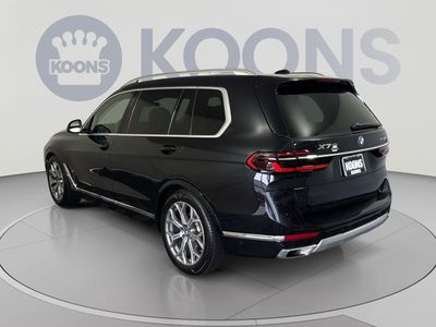 2024 BMW X7 — rear three-quarter view