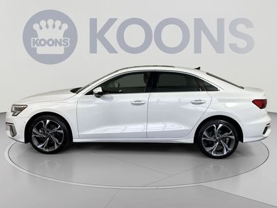 2022 Audi A3 — side profile view