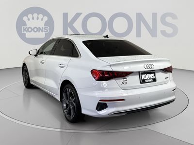 2022 Audi A3 — rear three-quarter view
