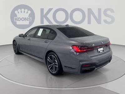 2022 BMW 7 Series — rear three-quarter view