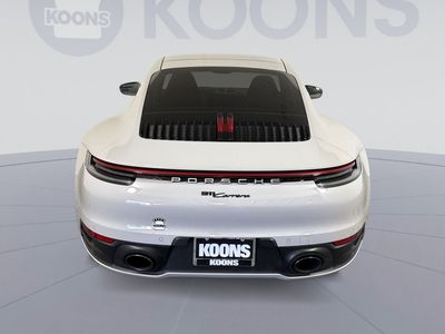 2021 Porsche 911 — interior view