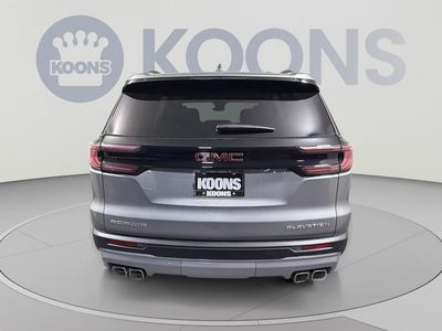 2026 GMC Acadia — interior view