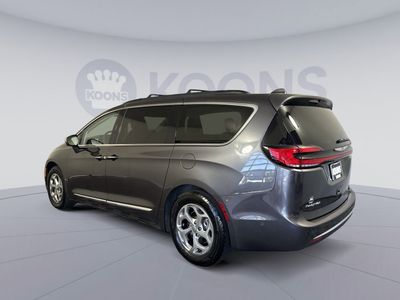 2022 Chrysler Pacifica — rear three-quarter view