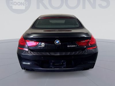 2017 BMW 6 Series — interior view