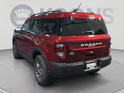 2026 Ford Bronco Sport — interior view