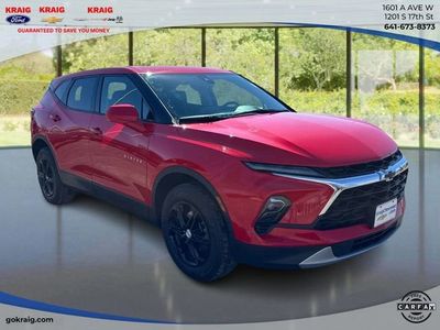 2023 Chevrolet Blazer — rear three-quarter view