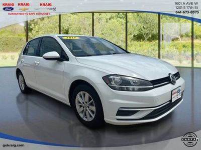 2018 Volkswagen Golf — rear three-quarter view