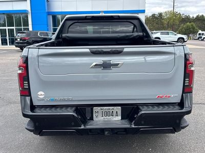 2025 Chevrolet Silverado EV — rear three-quarter view