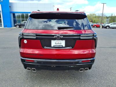 2026 Chevrolet Traverse — rear three-quarter view