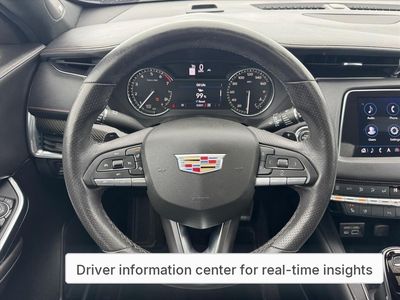 2023 Cadillac XT4 — rear three-quarter view