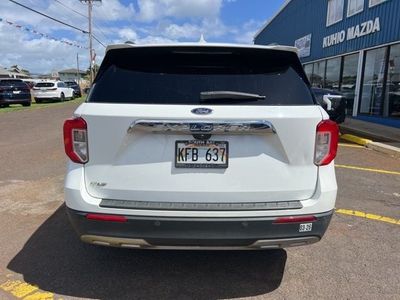2021 Ford Explorer — interior view