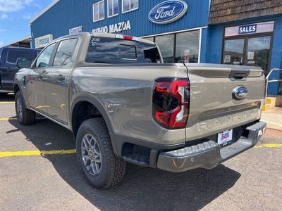 2025 Ford Ranger — rear three-quarter view