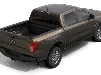 2025 Ford Ranger — rear three-quarter view