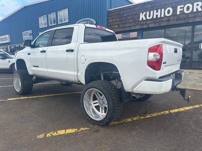2017 Toyota Tundra — rear three-quarter view