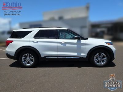 2022 Ford Explorer — side profile view