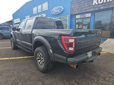 2021 Ford F-150 — rear three-quarter view