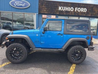 2015 Jeep Wrangler — side profile view