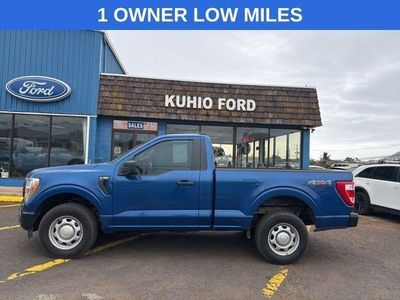 2022 Ford F-150 — side profile view