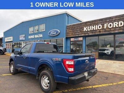 2022 Ford F-150 — rear three-quarter view