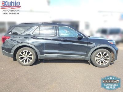 2020 Ford Explorer — side profile view
