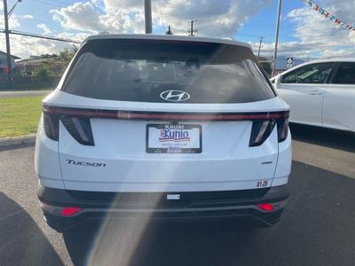 2024 Hyundai Tucson — rear three-quarter view