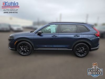 2026 Honda CR-V Hybrid — rear three-quarter view