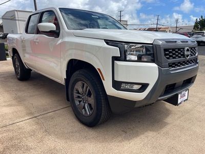 2025 Nissan Frontier — rear three-quarter view
